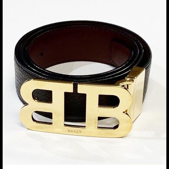 Bally Other - Bally golden logo belt